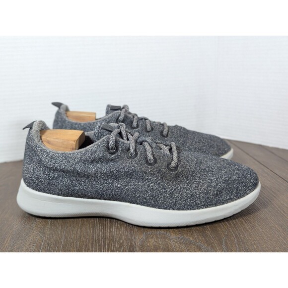 Allbirds Wool Runner Sneakers Mens 10 Gray Wool Casual Stretch Lightweight - Picture 7 of 15